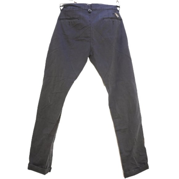 Zara Man Basic Men's Slim Fit Welt Pocket Chino Pants Gray Size 34 - Picture 2 of 6